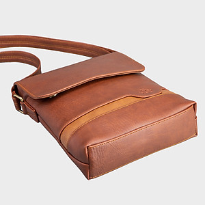 Túi Lata ( Thời trang nam đựng ipad - Túi đeo chéo da TN16 )