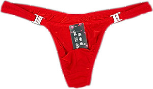 QUần lót nam màu đỏ dây đai thoải mái 