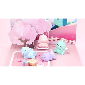 Mô Hình Trang Trí Taplo Ô Tô Xe Hơi Bàn Làm Việc Bàn Học Phòng Khách Khủng Long Mini Siêu Cute - Phụ Kiện Xe Hơi Ruffo