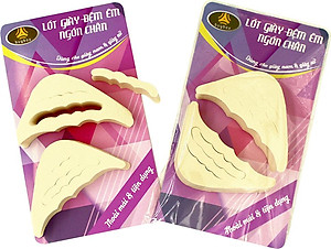 2 cặp miếng lót mũi giày nam cao su non đệm êm ngón chân - buybox - BBPK50