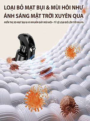 Chai 300ml Xịt Diệt Bọ Mạt Bụi Tiêu Xanh Chăn Ga Giường Tủ Quần Áo Hamart Hết Ngứa Ngủ Ngon