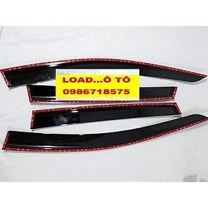 Vè Che Mưa Xe Honda CRV 2023-2018 Chỉ Inox Cao Cấp, Có Chữ CRV