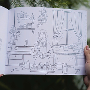 Sách Tĩnh Lặng Là Dáng Vẻ Đẹp Nhất Của Bạn (Phiên Bản Tô Màu)