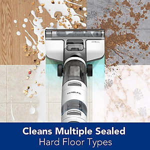 Máy Hút Bụi Lau Sàn Khô Uớt Tineco S5 Combo Tự Giặt Giẻ Diệt Khuẩn Lực Hút 12.000 Pa - Hàng Chính Hãng