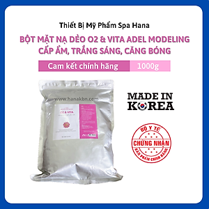 [KHUYẾN MÃI] Bột Mặt Nạ Dẻo O2 & Vitamin Cấp Ẩm Phục Hồi Trẻ Hóa ADEL Hàn Quốc 1kg