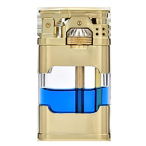 Vỏ Hột Quẹt Bật Lửa Xăng Bấc Đá Lộ Thiên Hiển Thị Mức Nhiên Liệu Đẹp Độc Lạ Tiện Dụng Chief CF232 - Nhiều Màu