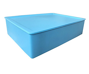 Bộ 2 khay đựng áo ngực và đồ lót 15 ngăn đa năng xanh