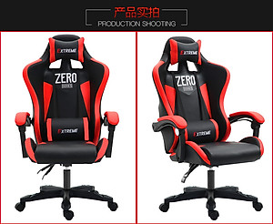 Ghế chơi game Extreme Zero Series Đen Đỏ - Hàng nhập khẩu