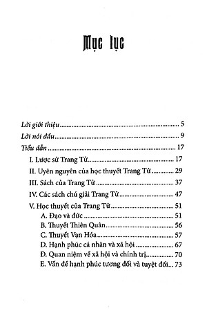 Sách Trang Tử Nam Hoa Kinh (Thu Giang Nguyễn Duy Cần) (Tái Bản)
