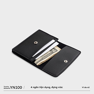 Ví Yuumy ( Thời trang nữ dáng ngắn nắp gập - Ví da Seasand YV100 )