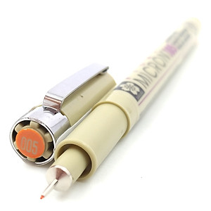 Bút Đi Nét Sakura Pigma Micron 005 - Màu Cam