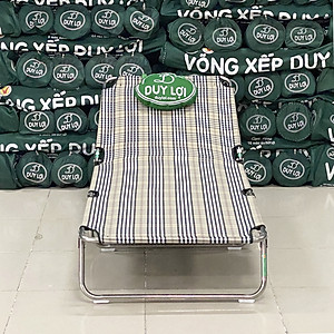 GHẾ - GIƯỜNG XẾP  DUY LỢI INOX CỠ ĐẠI (TẶNG 10 MÓC ÁO KÉP NHỰA CAO CẤP DUY LỢI)