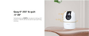 Camera IMOU Trong Nhà Ranger A52P 5mpx / A32ep 3mpx Quay Quét, Đàm Thoại 2 Chiều - Hàng Chính Hãng
