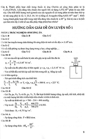 Bộ đề ôn tập thi tốt nghiệp THPT môn Vật lý