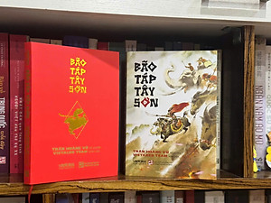 (Postcard chân dung Quang Trung, in màu toàn bộ) BÃO TÁP TÂY SƠN – Trần Hoàng Vũ – Vietales