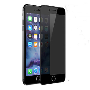 Miếng dán màn hình cường lực chống nhìn trộm full màn hình 3D Baseus cho iPhone 7 Plus/ iPhone 8 Plus - Đen - Hàng chính hãng