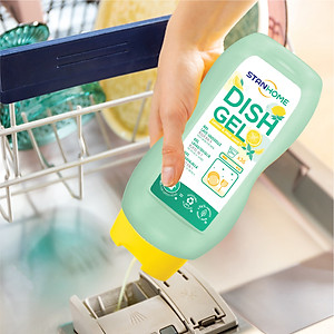 Gel Rửa Bát Chuyên Dụng Cho Máy Hương Chanh Bạc Hà All in One Dish Gel Lemon Mint Stanhome (720ml) - 18154