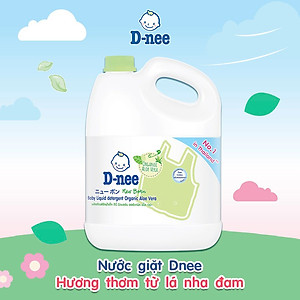 Nước giặt Dnee 3000ml xanh/hồng/trắng - Thái Lan