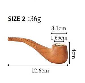 Tẩu thuốc gỗ handmade