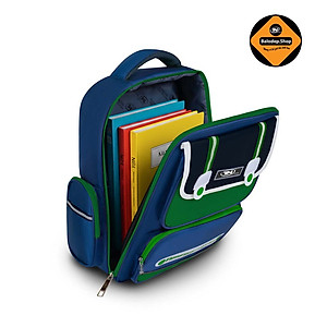 Balo Học Sinh Chống Gù TNBags Smart Green TN.B3111, Ngăn Mở 180 Độ, Thiết Kế Hiện Đại, Màu Xanh Năng Động!