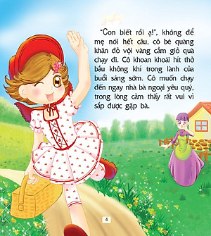 Truyện Cổ Tích Thế Giới Hay Nhất - Cô Bé Quàng Khăn Đỏ (Tái Bản)