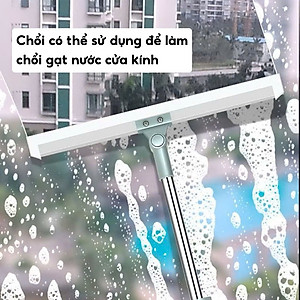 Cây Gạt Nước Chà Sàn Nhà Tắm Silicon Thông Minh Xoay 360 Độ LOẠI 50CM - HÀNG CHÍNH HÃNG MINIIN