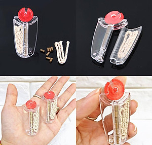 Bộ Bấc Đá Lửa Dây Tim Cho Bật Lửa Zippoo, Đá Và Tim Bấc Trong Hộp Quẹt Bật Lửa Zippoo, Dupont, Dunhill