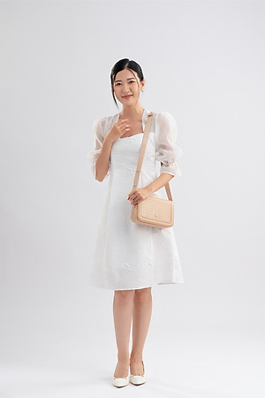 Túi Yuumy ( Thời trang nữ thiết kế tối giản hiện đại size 22 - Túi đeo chéo da Seasand YN221 )