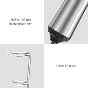 Máy đánh bọt cafe cầm tay Lebenlang LBL4583, sạc điện tiện lợi, công suất 10W,  hàng chính hãng - bảo hành 2 năm