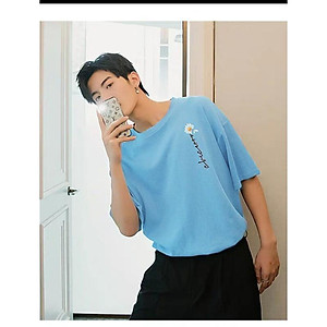 Áo thun ngắn tay không cổ ️Áo thun Stee cúc signature ️ ️chất vải cotton chất mịn tốt PhillipStore