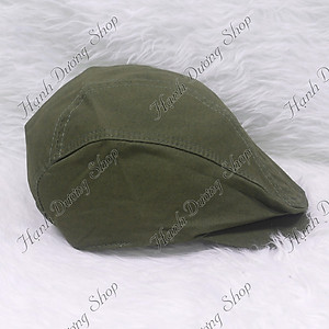 Nón beret bít đuôi, thiết kế mỏ vịt độc đáo, quà tặng cho người trung niên, vòng đầu 58cm - Hạnh Dương