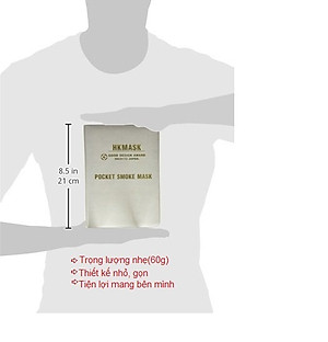 MẶT NẠ CHỐNG KHÓI, THOÁT HIỂM KHẨN CẤP HKMASK NHẸ, DỄ DÀNG THAO TÁC SỬ DỤNG