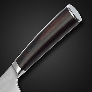 DAO - BỘ 3 DAO BẾP NHẬT BẢN THÉP DAMASCUS MÃ A4 DT2 nt topcomshop vn