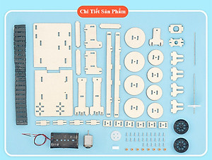 Bộ Đồ Chơi Khoa Học Tự Làm Băng Chuyền Vật Liệu, Bộ Đồ Chơi Lắp Ghép STEM Băng Tải Vật Liệu, Bộ Đồ Chơi Gỗ Cao Cấp Khoa Học Tự Làm DIY Wood Steam-Chính Hãng BABYBOSS.
