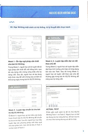 Sách Hackers IELTS Basic- Writing