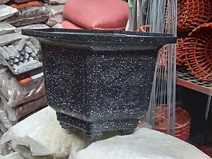 Mua Chậu nhựa lục giác giả đá LG 460 nhựa Đức Minh | Tiki