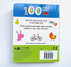100 First Words - Sách 100 từ vựng đầu tiên