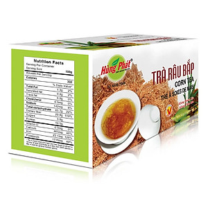 Trà Râu Bắp Túi Lọc Hộp 25 Gói - Thương Hiệu Hùng Phát