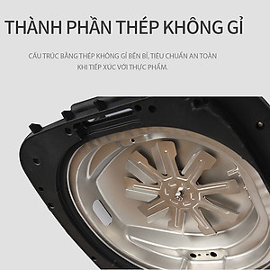 Nồi Chiên Không Dầu Kết Hợp Chức Năng Hấp Lock&Lock EJF881 (7 lít) - Hàng Chính Hãng