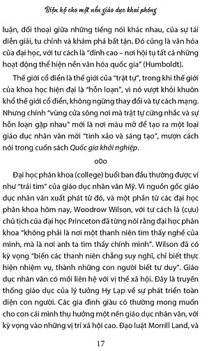 Biện hộ cho một nền giáo dục khai phóng