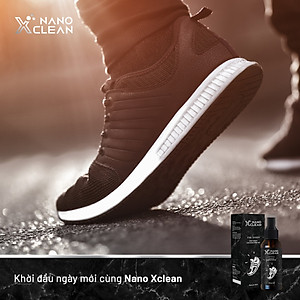 [Combo 2] Chai xịt khử mùi giày Xclean Nano Bạc AHT Corp 50ml - Khử mùi hôi giày, diệt khuẩn, làm sạch bề mặt giày dép