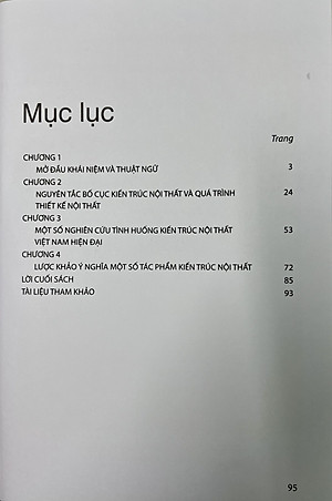 Sách - Kiến trúc nội thất