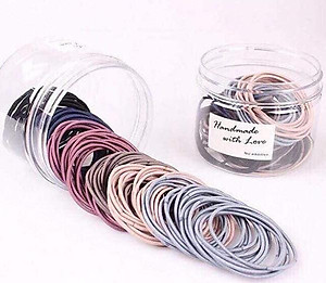 Set Thun ( Dây ) Buộc Tóc 100 Cái