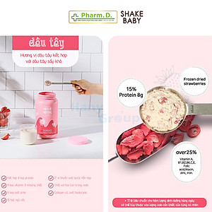 [MUA 1 TẶNG 1 MINISIZE] Bột Ngũ Cốc Ăn Kiêng Diet Protein Shake Baby 750g Giúp Kiểm Soát Cân Nặng, Cải Thiện Vóc Dáng từ Hàn Quốc (750g)