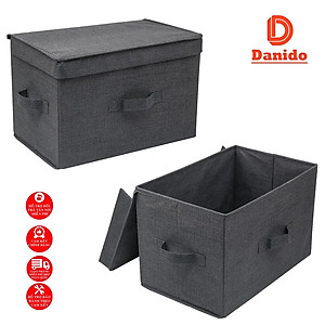 Bộ 2 chiếc hộp vải đựng đồ Thụy Điển 24L, Combo 2 chiếc túi vải đa năng TD1 có chọn màu miDoctor