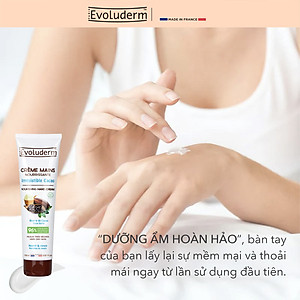 Kem dưỡng ẩm làm mềm bảo vệ da tay Evoluderm 150ml