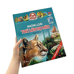 Sách 3D: Những Loài Thú Lớn Họ Mèo