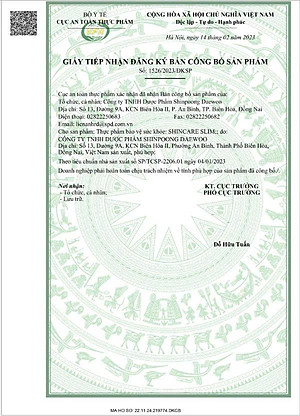 [Hộp 30 Viên] Viên uống Shincare Slim - Hỗ trợ giảm hấp thu chất béo, kiểm soát cân nặng, thon dáng - SHINPOONG PHARMA