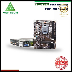 Mua Main Máy Tính Bo Mạch Chủ VSPTECH H81 Plus Chính Hãng Tiki