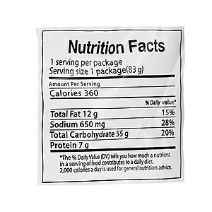 Combo 5 gói Mì Tương Đen Bắc Kinh Ottogi 83g